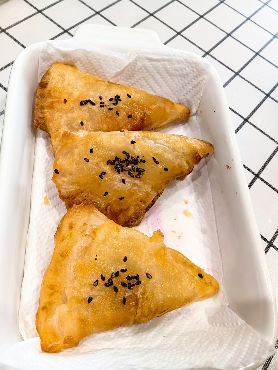 手抓饼版苹果派