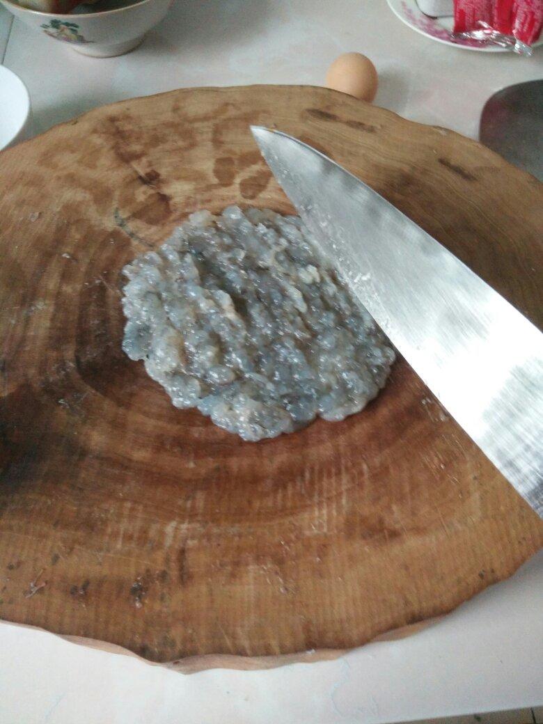不加粉的Q弹虾滑