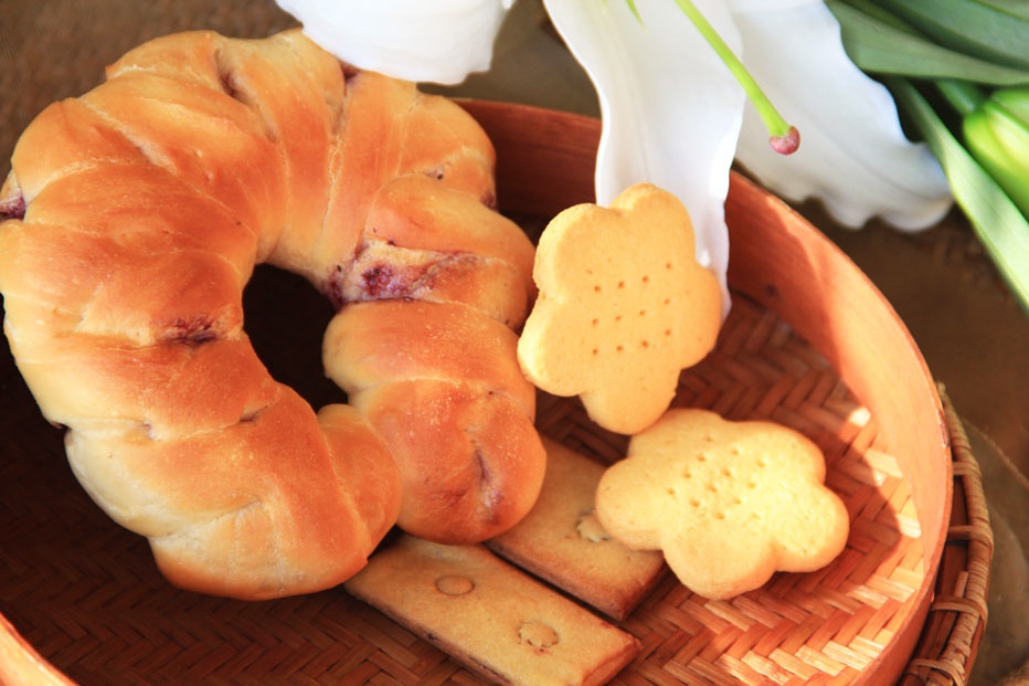 花环面包做法之一