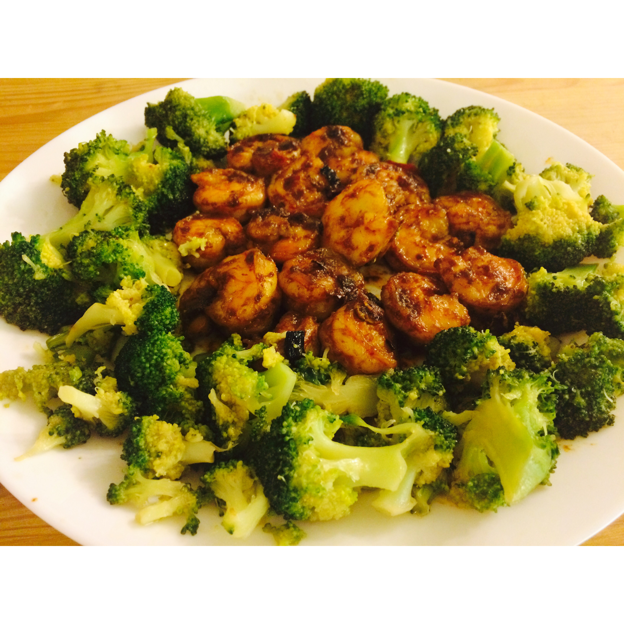 干烧香辣开背虾