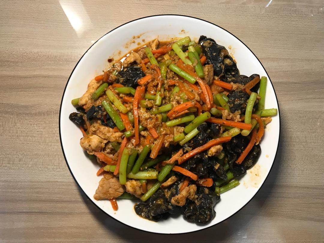 宿舍版鱼香肉丝