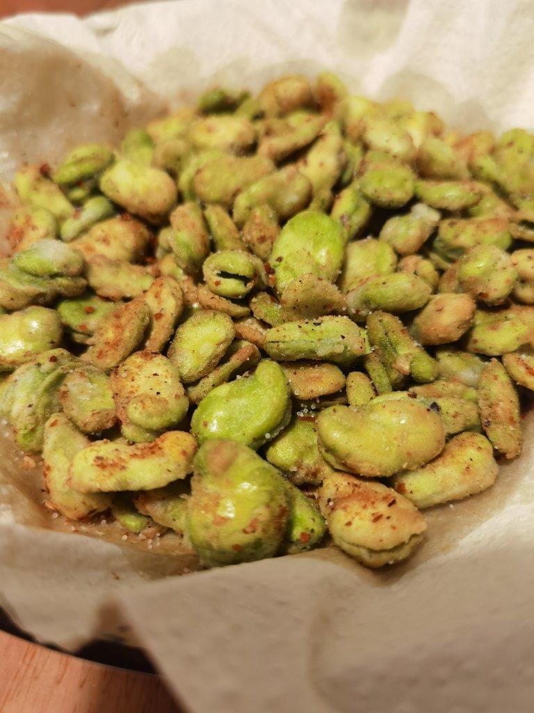 蚕豆这么做🔥好吃到爆💥