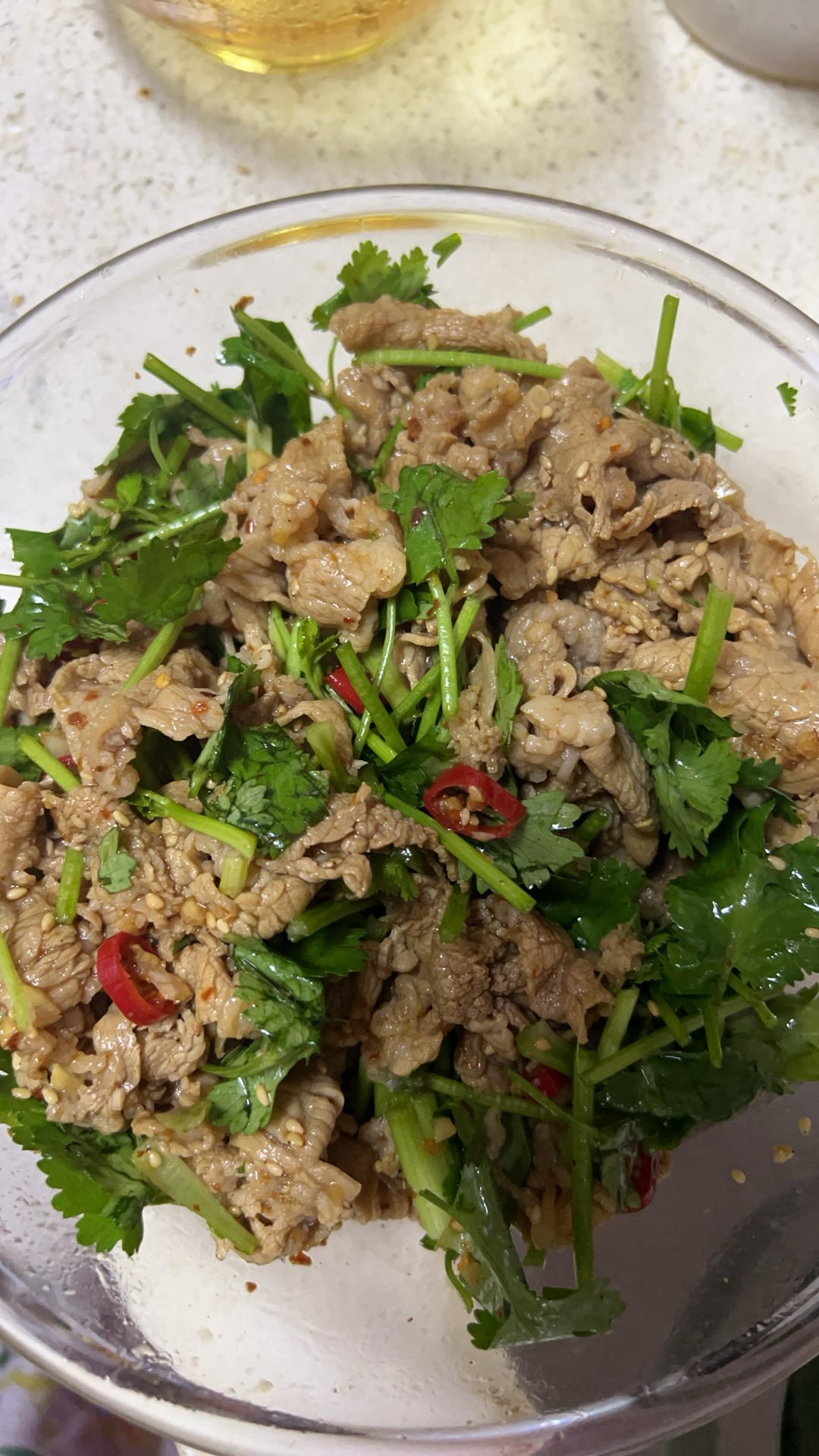 丈母娘吃了都夸的凉拌香菜牛肉