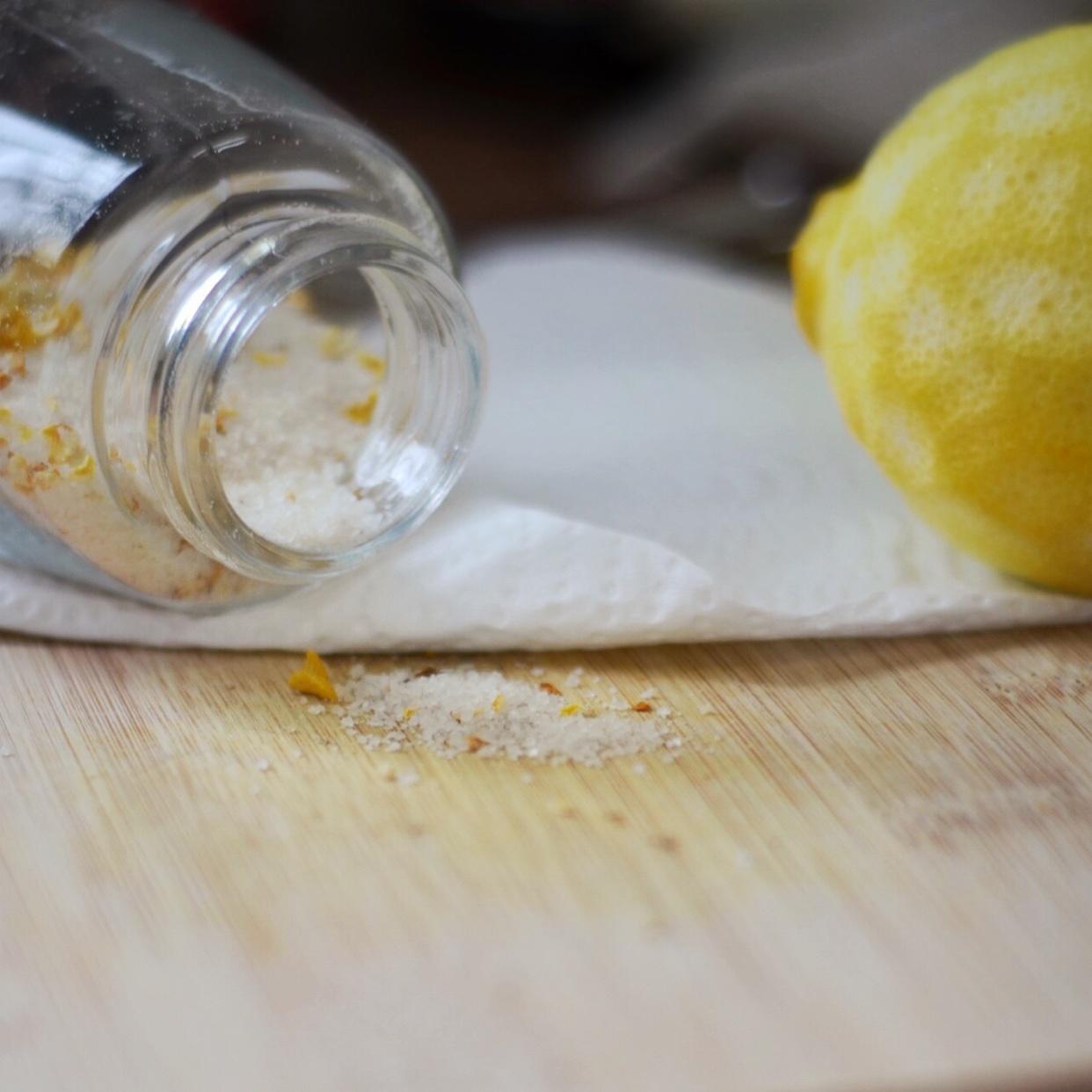 柠檬海盐的做法