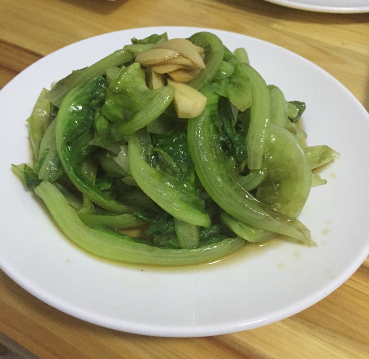 蒜蓉炒生菜