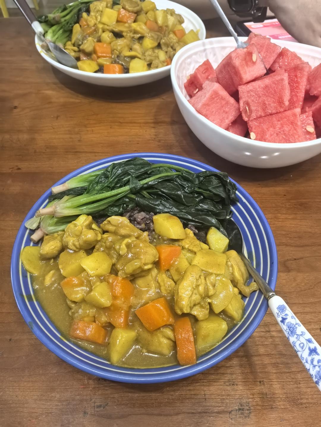 土豆咖喱鸡肉
