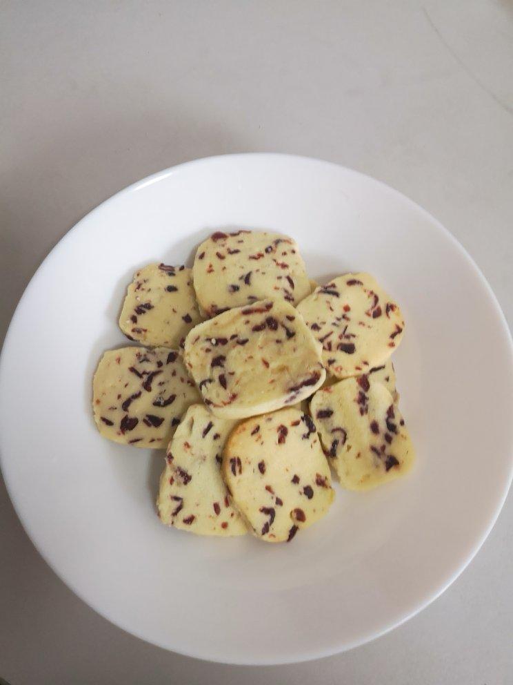 低糖少油版蔓越莓饼干