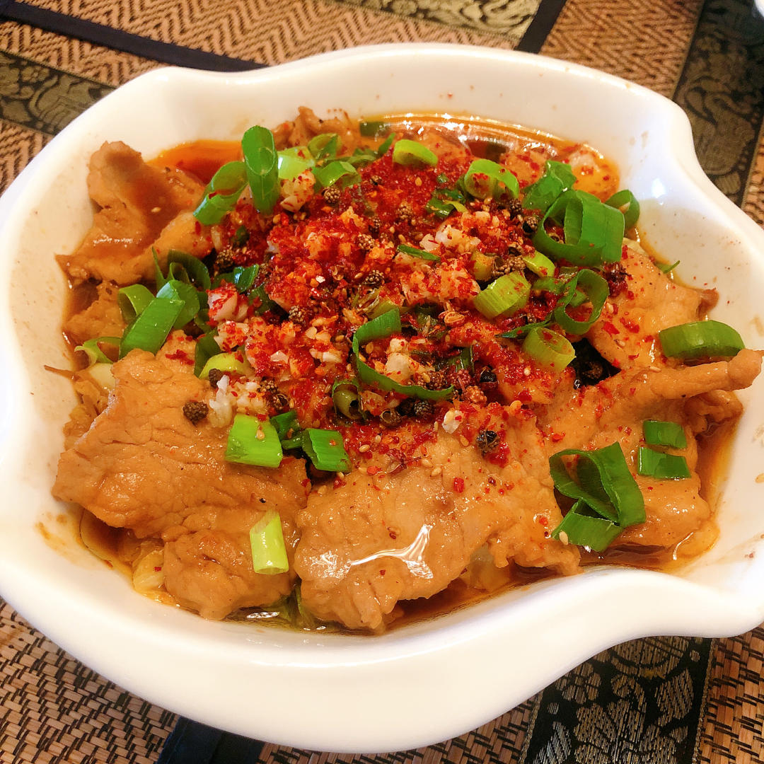 水煮肉片（肯定不翻车）