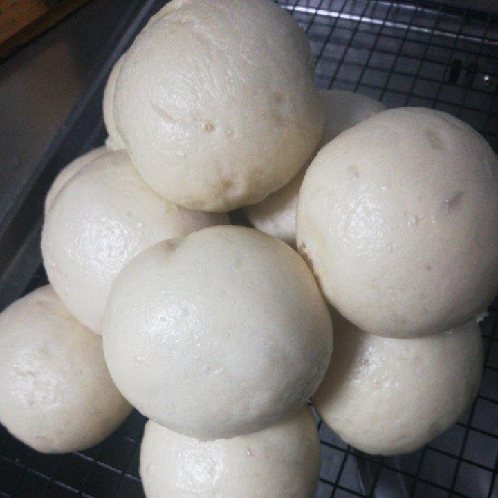 基础白面馒头，三种原材料，无任何添加