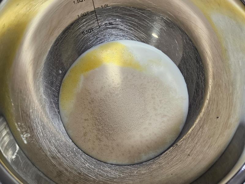 纯奶手撕吐司的做法 步骤1