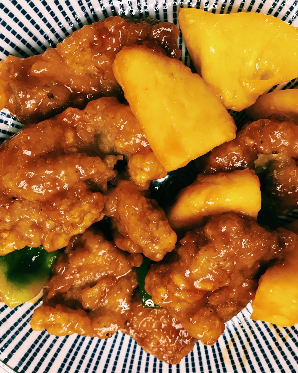 超好吃的菠萝咕噜肉