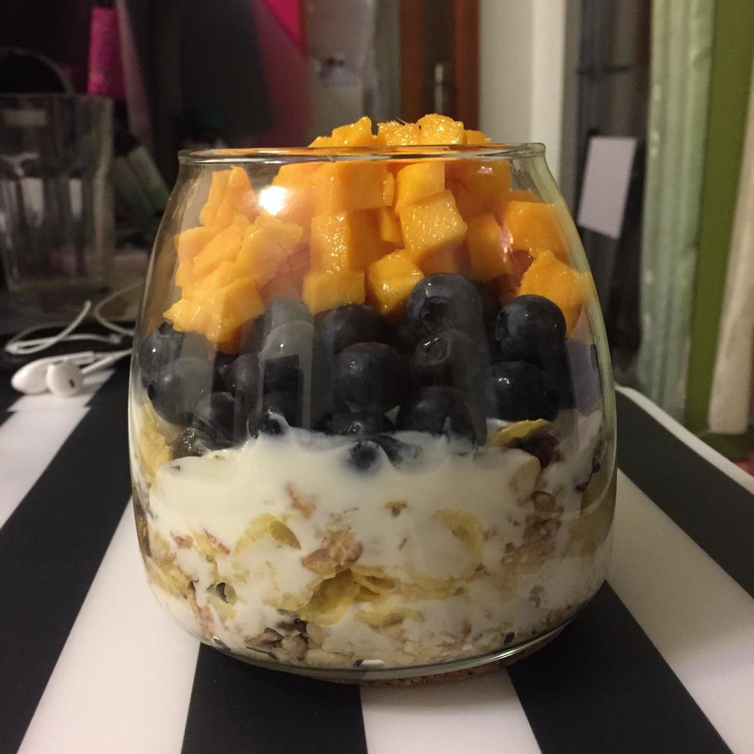 超流行的隔夜燕麦酸奶！！