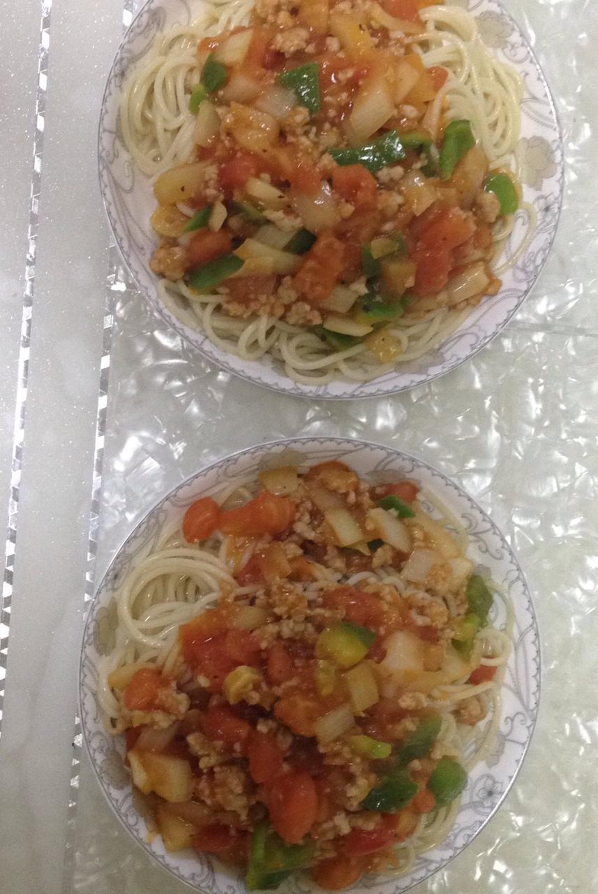 番茄肉酱意大利面