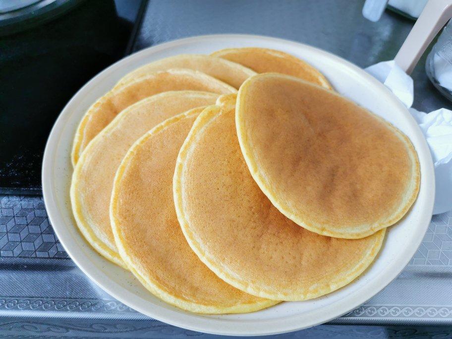 玉米面松饼，早起5分钟搞定，又软又健康