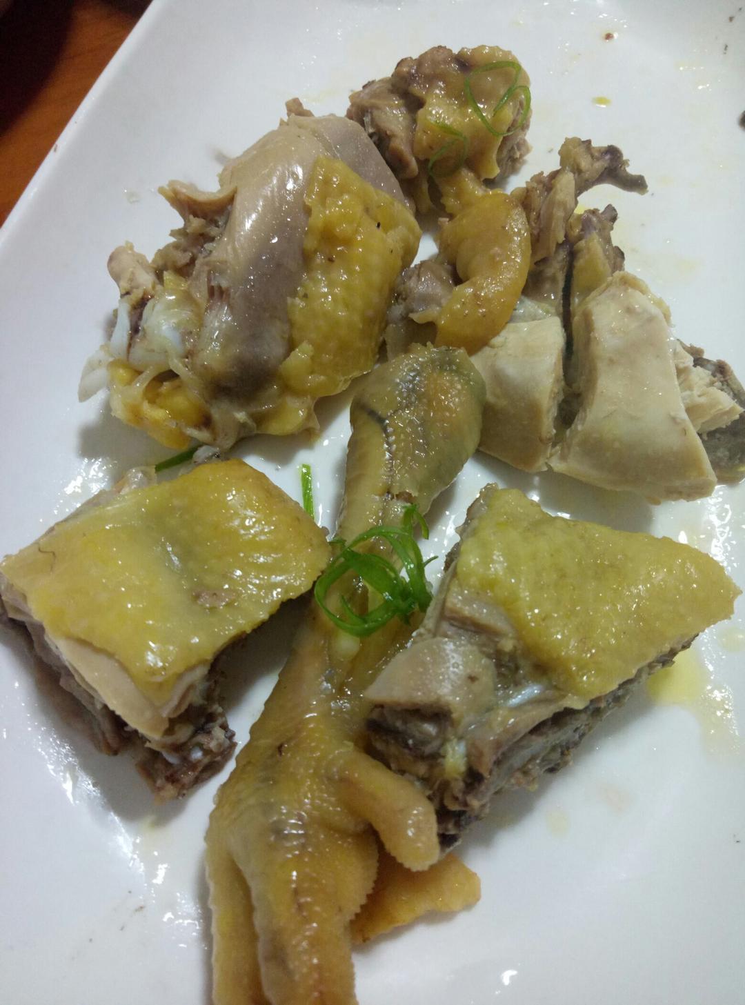 电饭锅简易版：盐焗手撕鸡