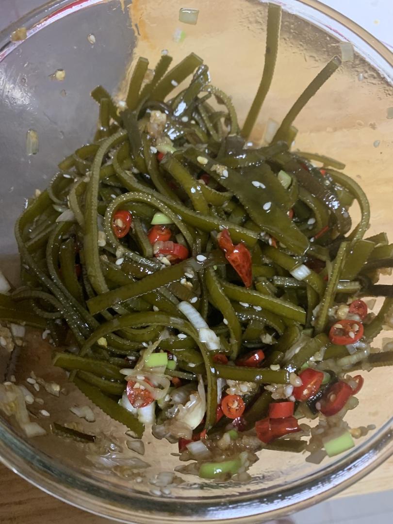 爽口凉菜——酸辣海带丝