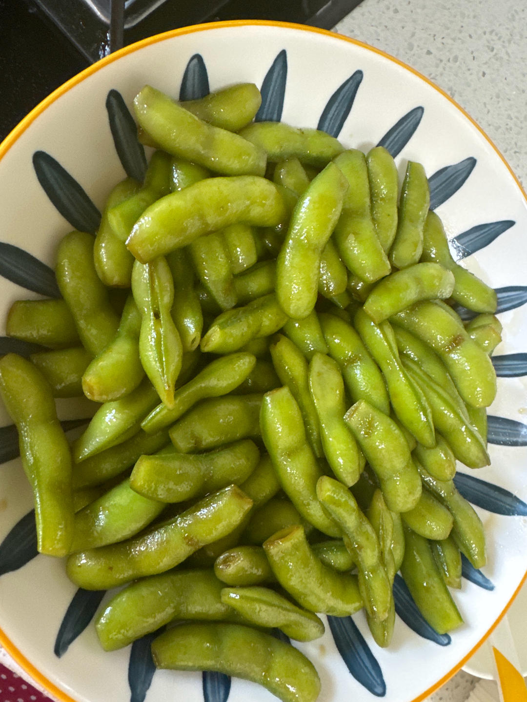 最简单的凉拌毛豆，最好吃的做法，绝绝子！