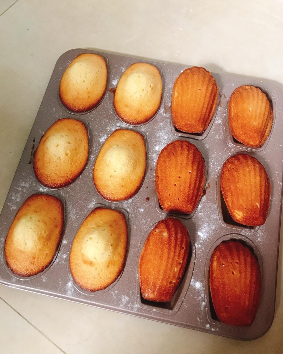 蜂蜜柠檬玛德琳