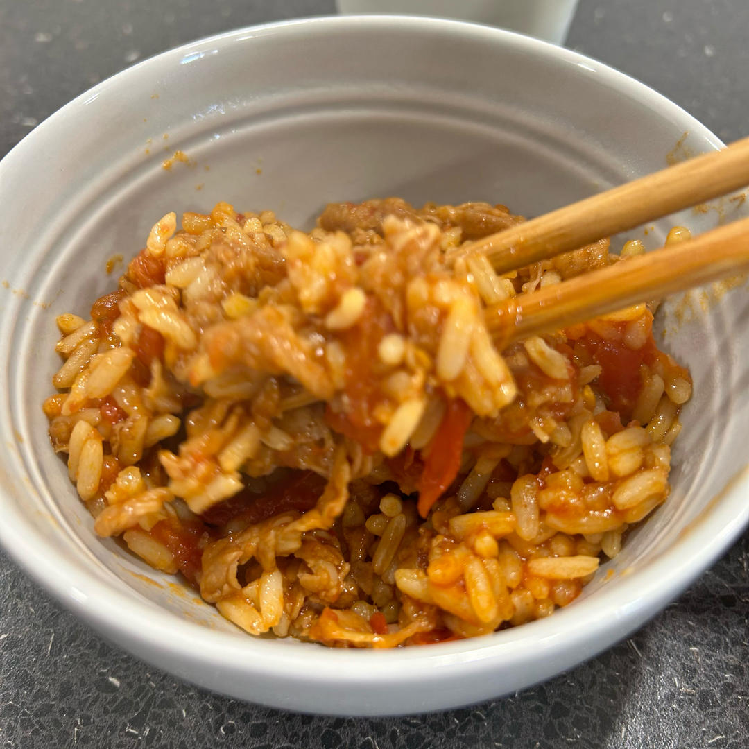 超浓郁番茄肥牛烩饭‼️剩饭这样做～秒空盘