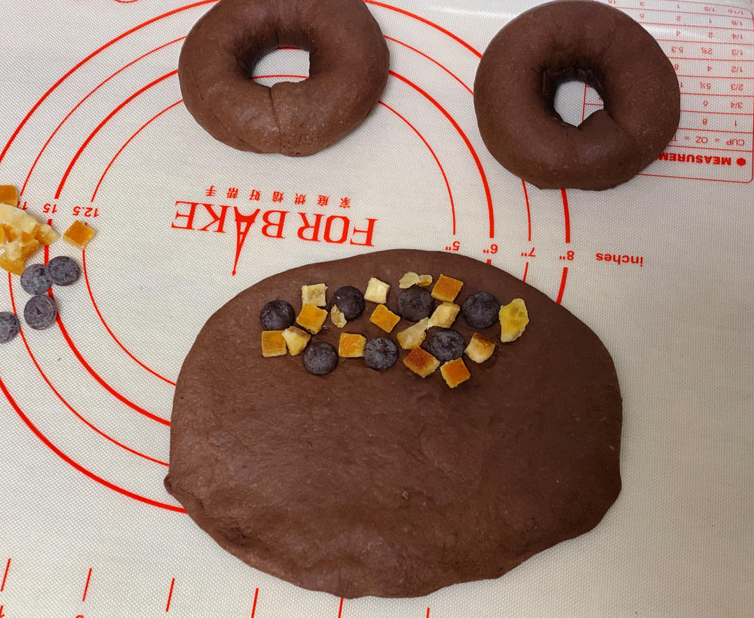 double可可橙皮贝果🥯
