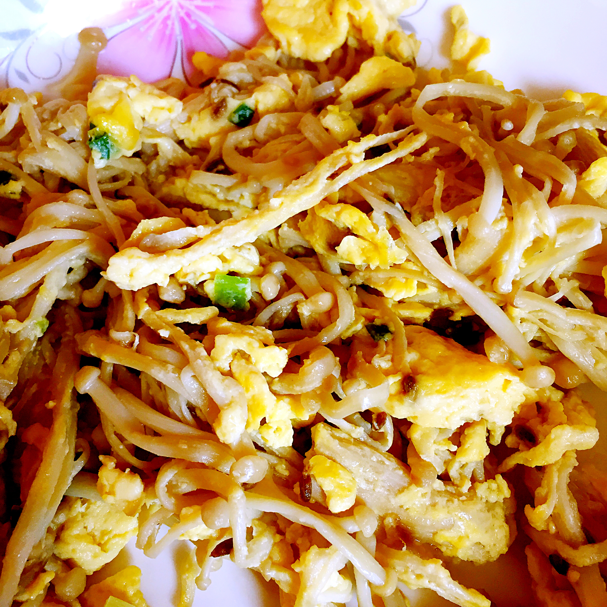金针菇炒蛋