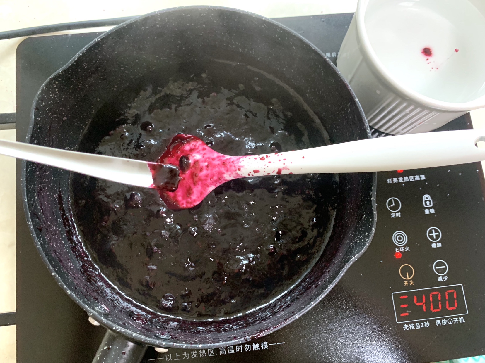 夏天の蓝莓（覆盆子）酱的做法 步骤11