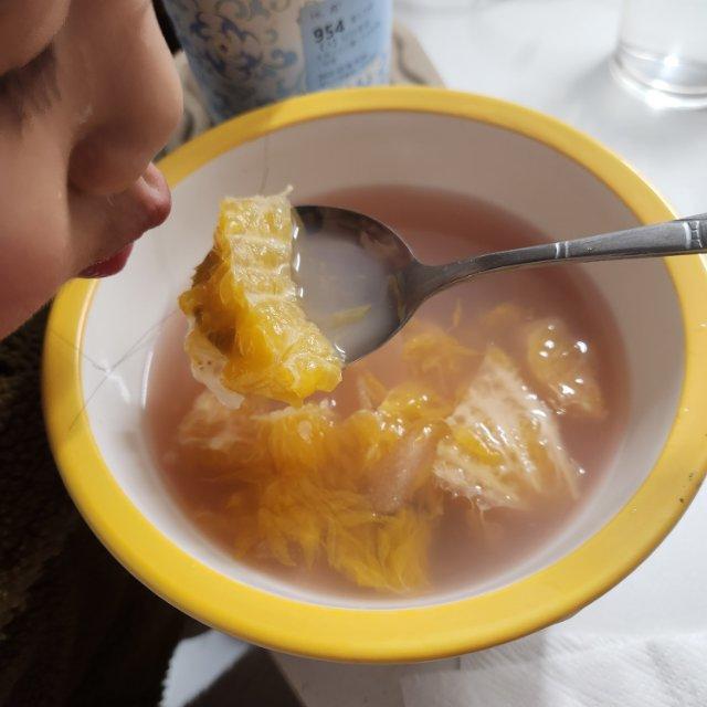 橙子梨汤！润喉清肺！冬天必备！