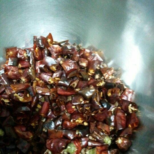 大霜霜dd做的自制辣椒面辣椒粉自己做的吃了更放心