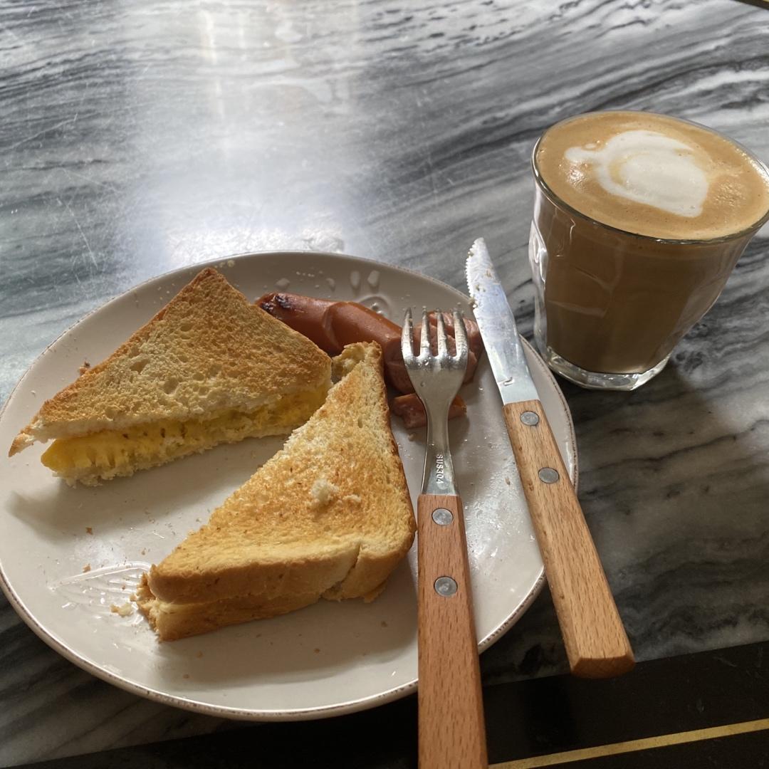 芝士雞蛋三明治