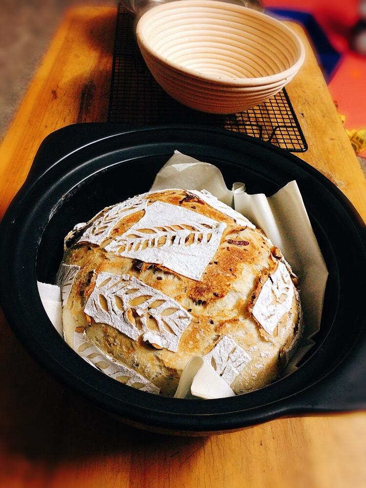 练手版亚麻籽欧包