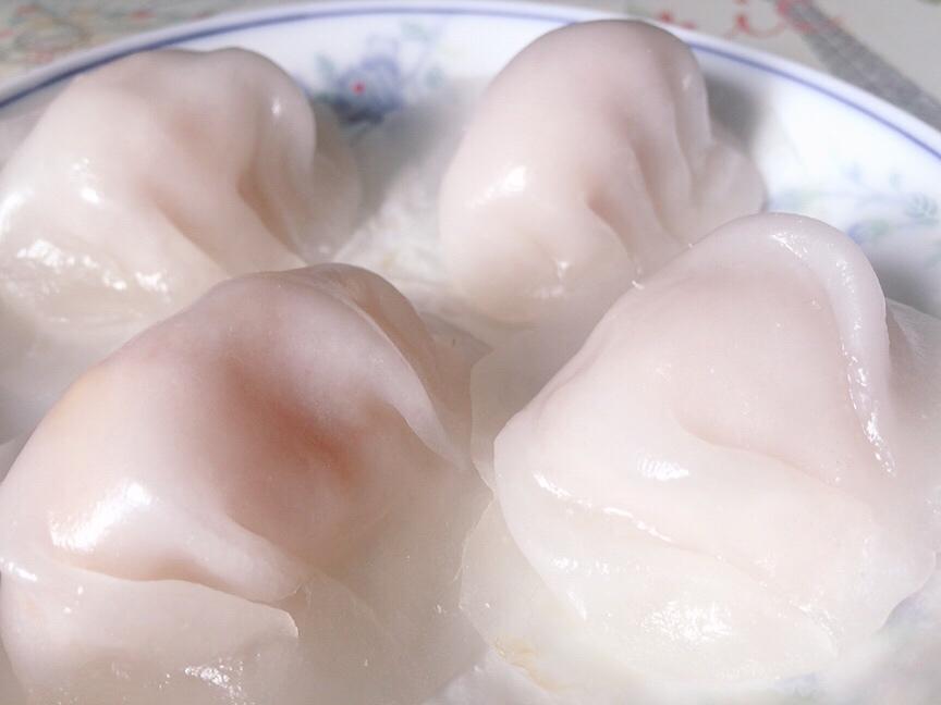 弯梳虾饺