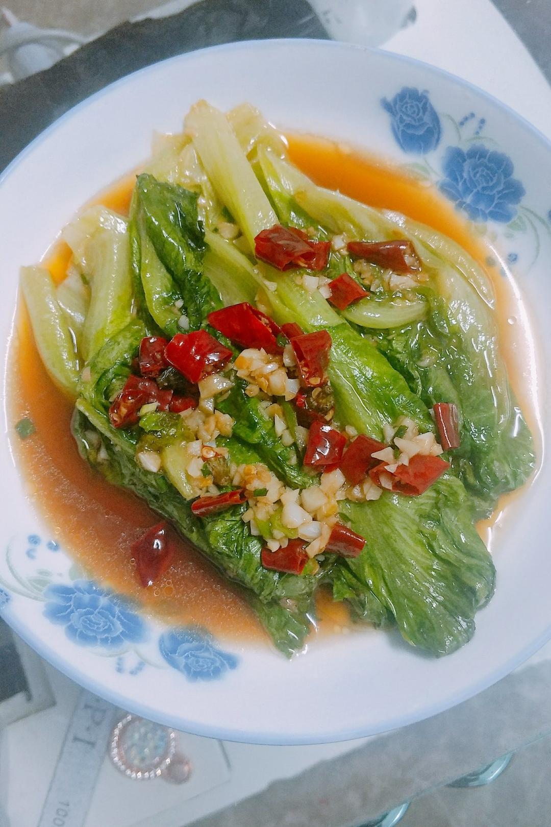 善姬-做的清炒生菜