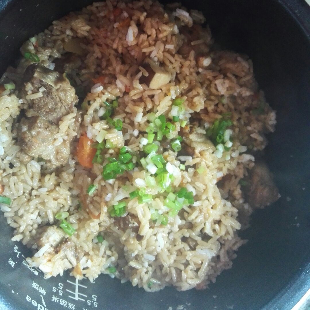 电饭锅版排骨焖饭
