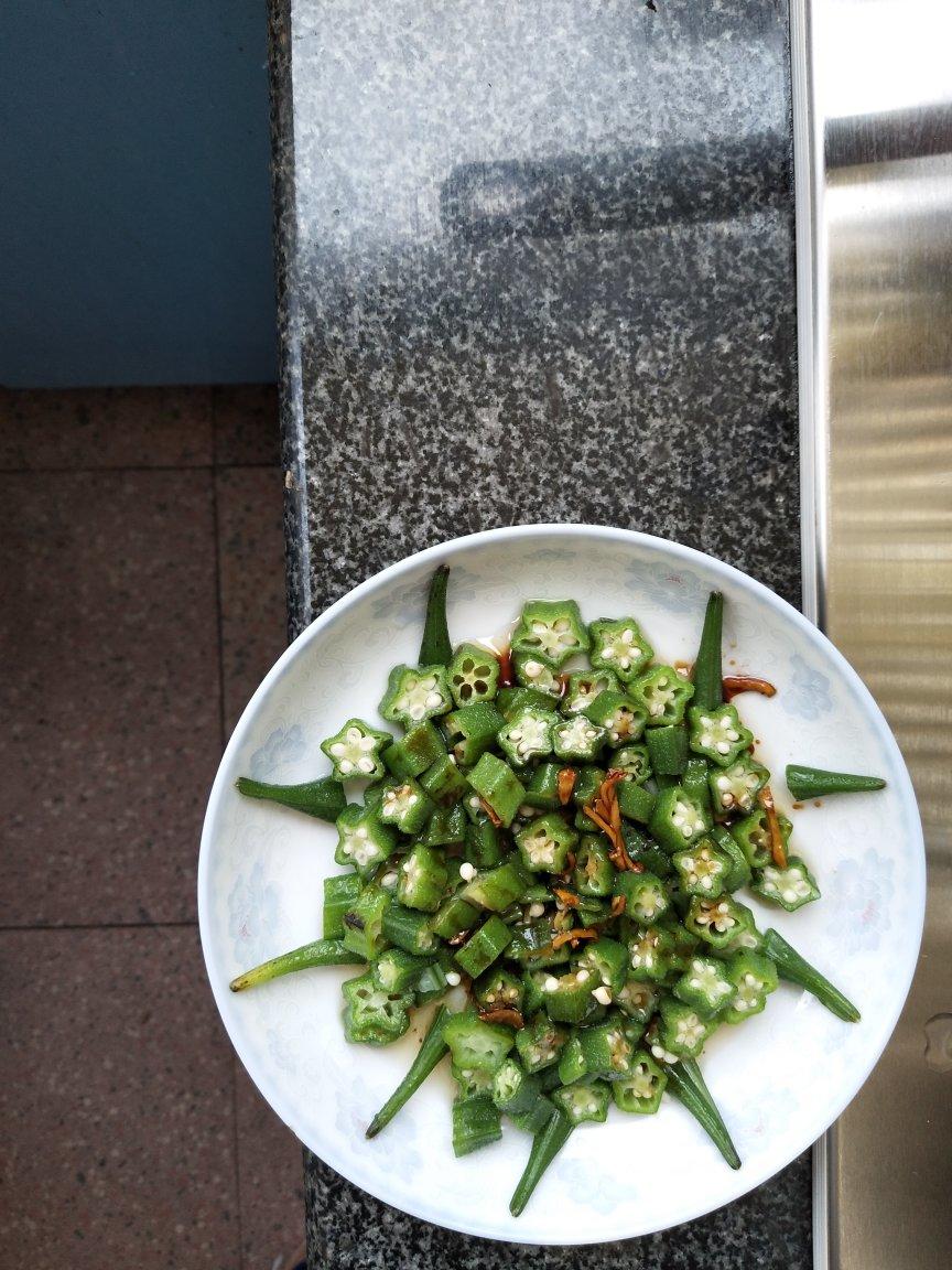 【白灼秋葵】清爽简单