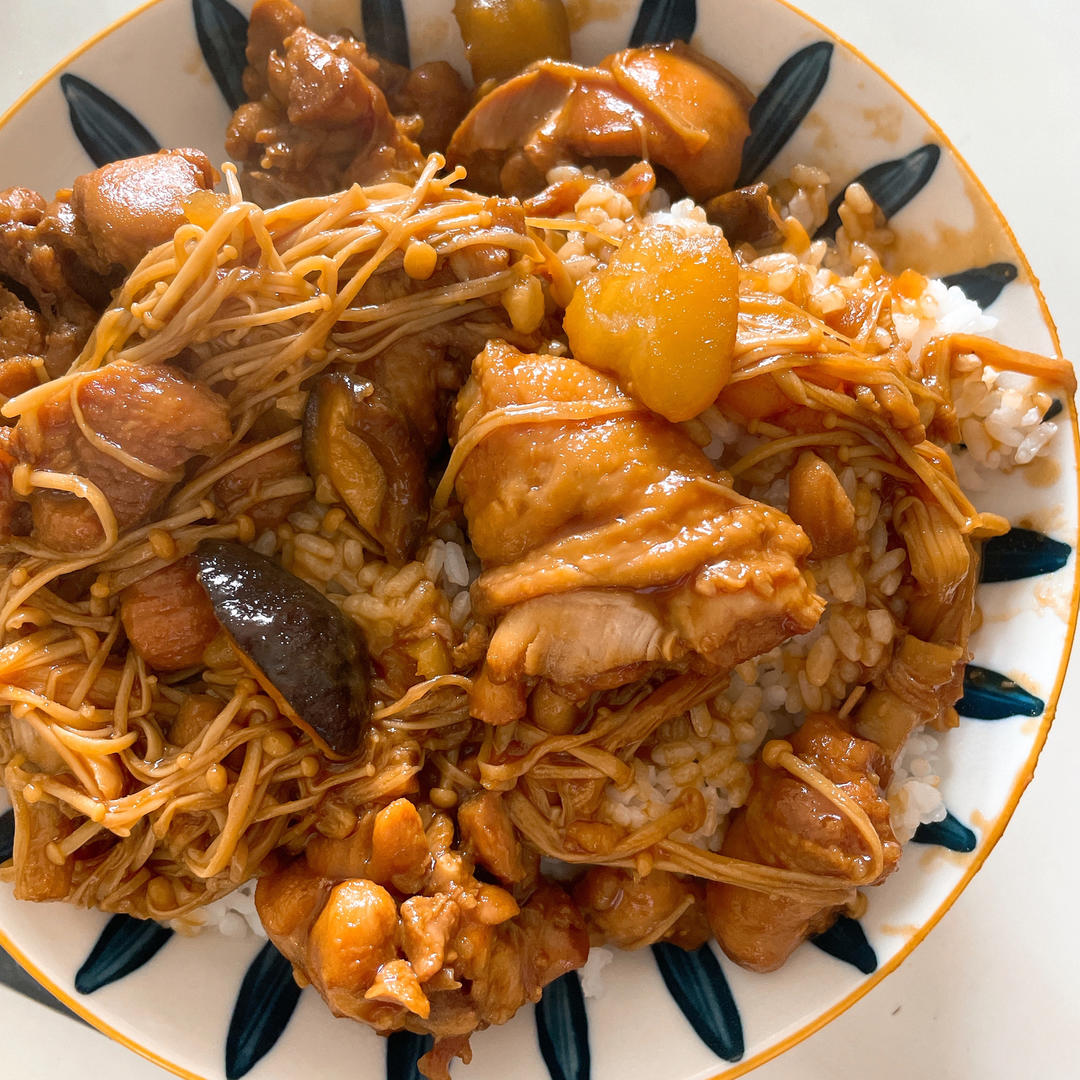 外卖第一名，简单在家做|黄焖鸡米饭