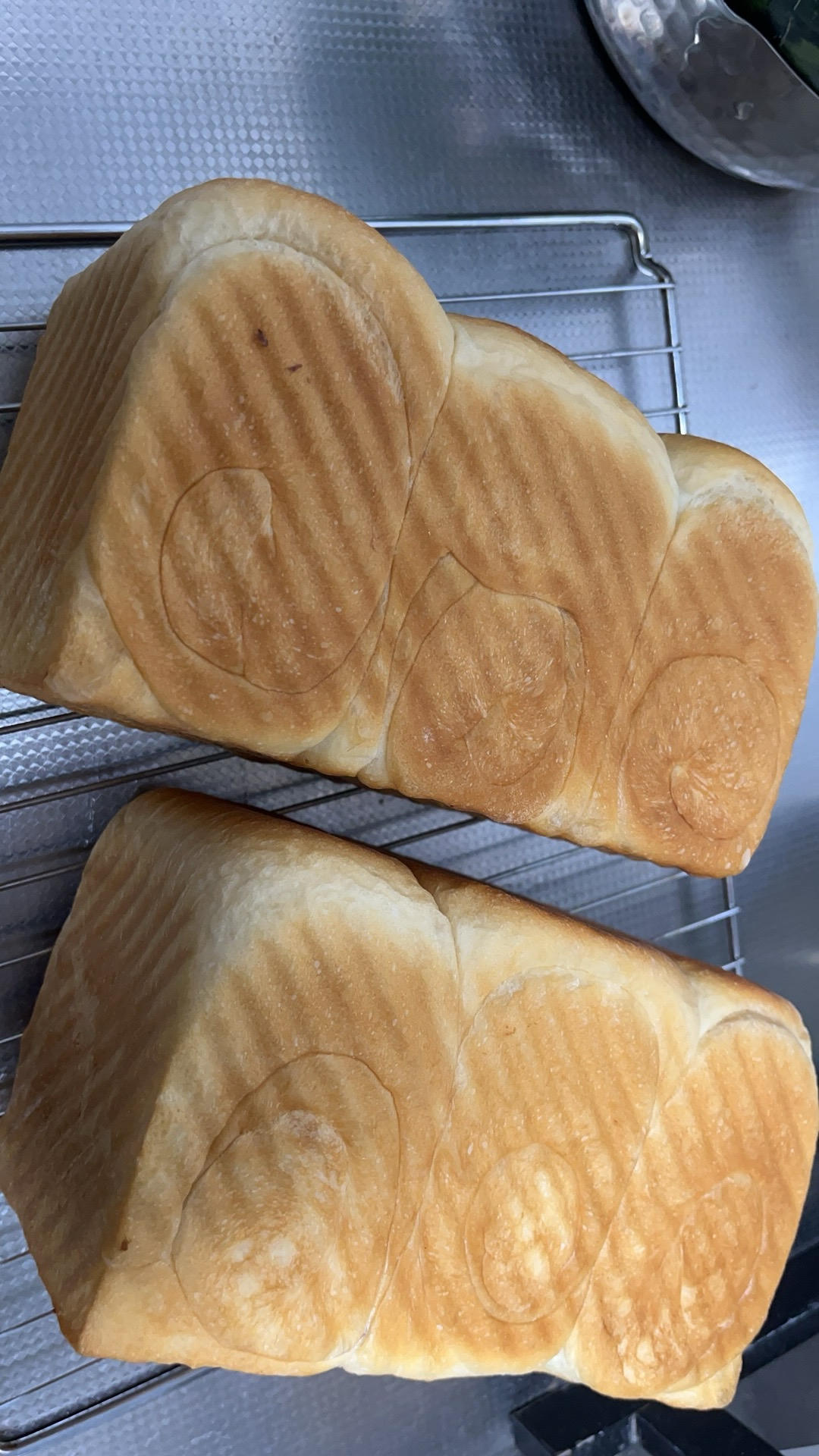 聊聊面包冷却 藕粉细白吐司