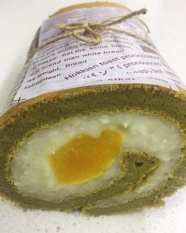 抹茶蜜豆蛋糕卷