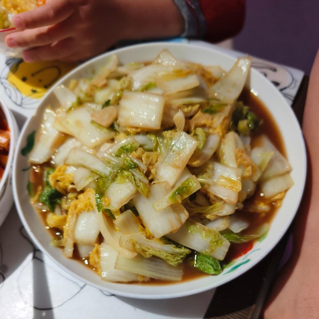 绝对好吃的醋熘白菜