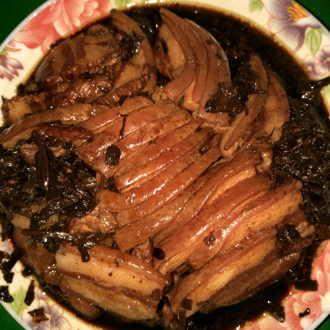 哈喽_rt94做的梅菜扣肉