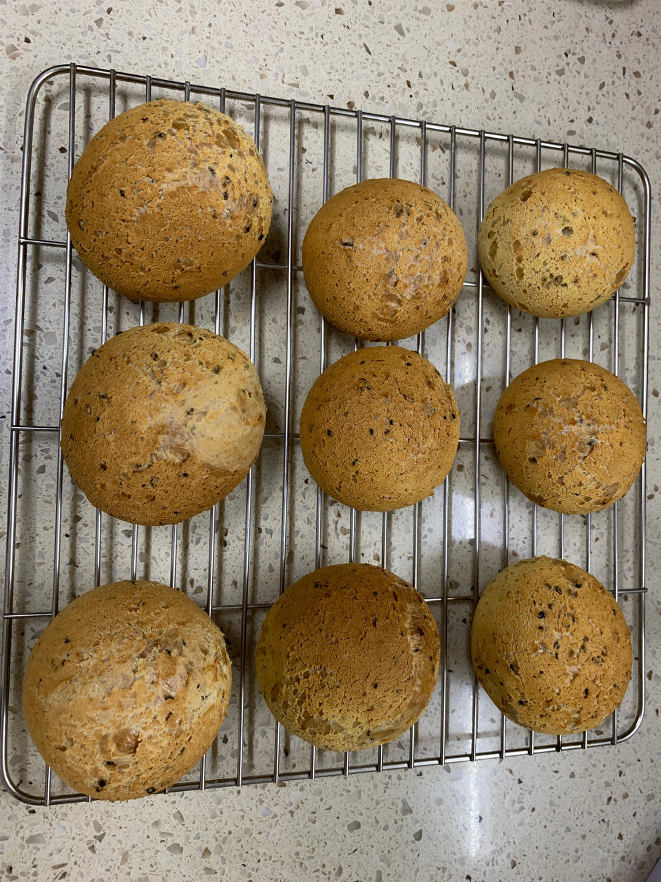 5分钟超快速｜空心麻薯球｜恐龙蛋面包球｜Q弹好吃｜完爆山姆会员店