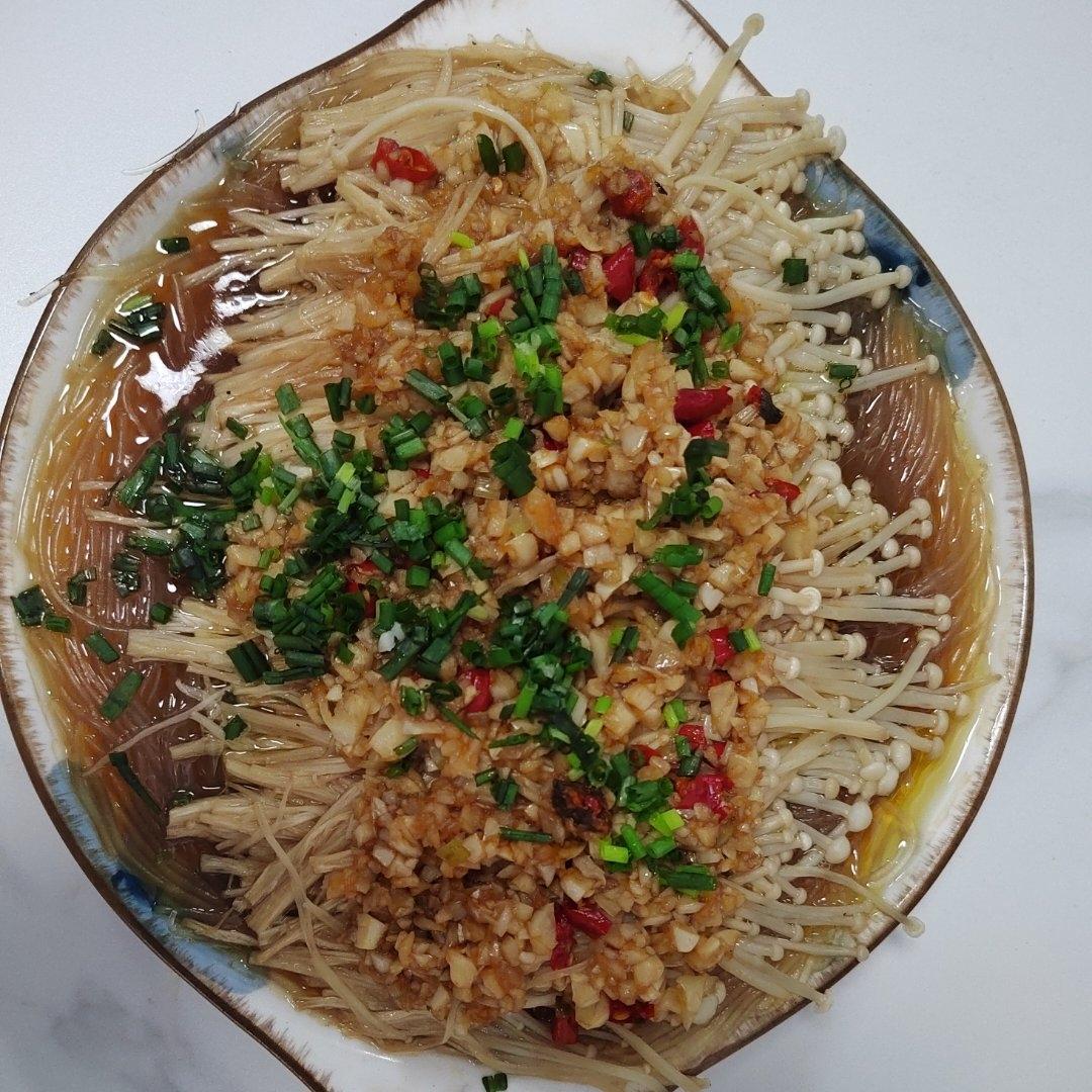 蒜蓉粉丝金针菇