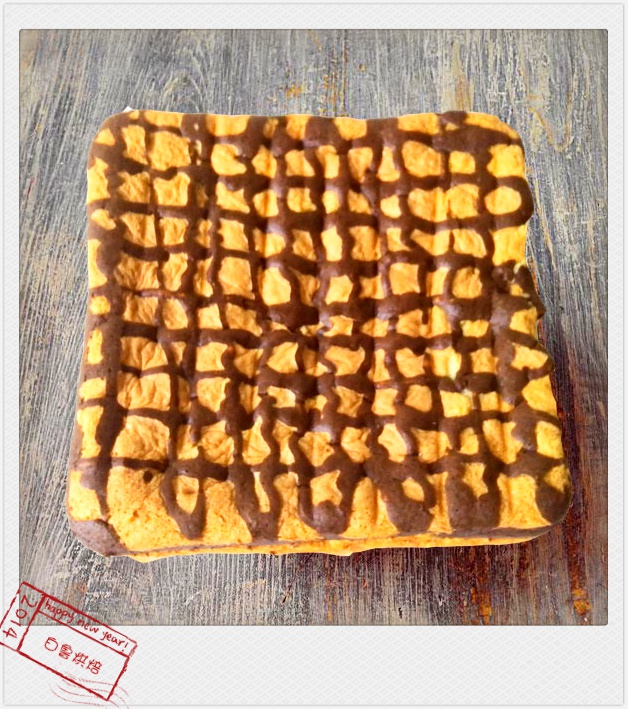 麻将棋格蛋糕