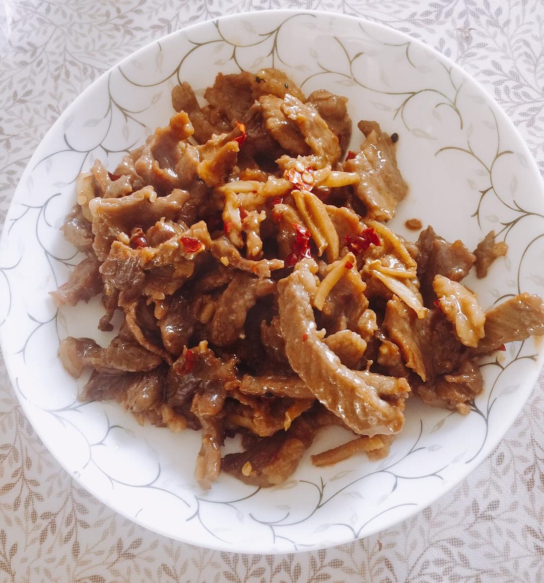 小炒牛肉