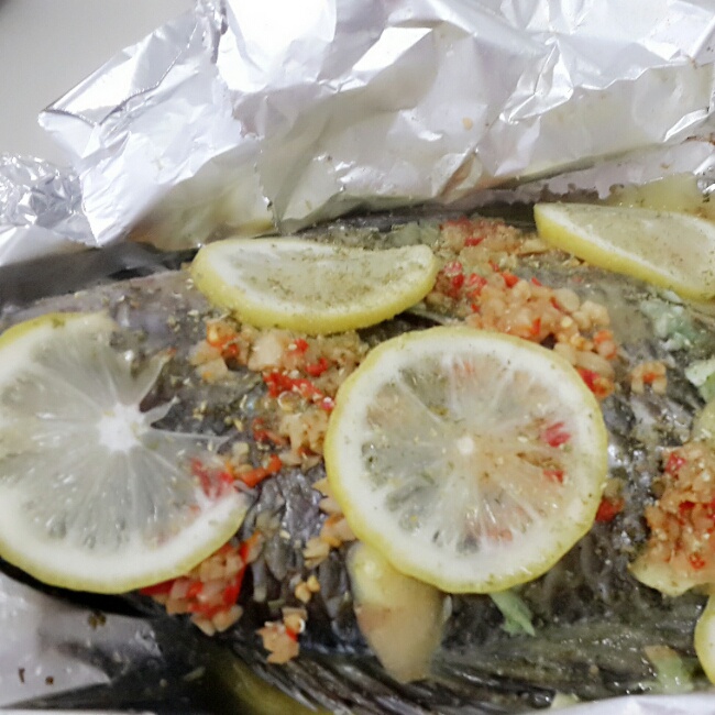 香草柠檬烤鱼