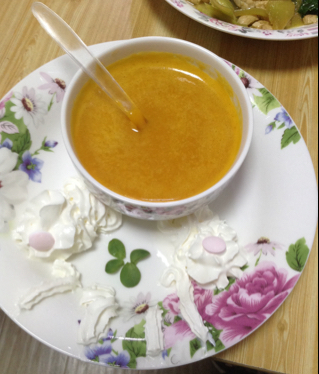 南瓜浓汤（甜）(Pumpkin Honey Soup)