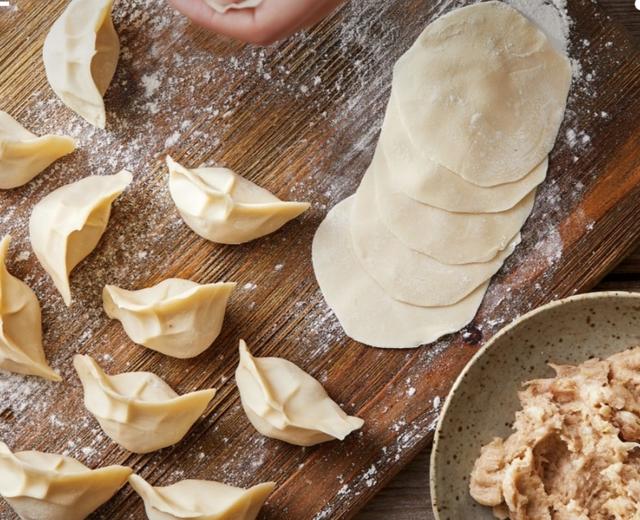 猪肉大葱水饺,基础中式面点的做法