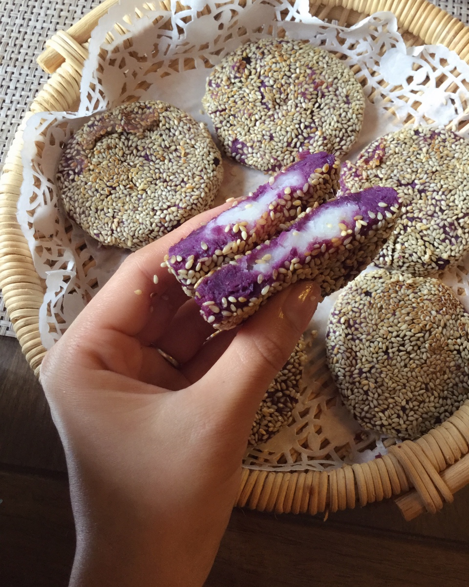 紫薯山药饼🍠