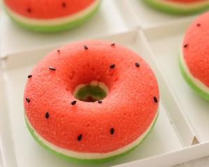 ❌油炸/搅拌就能成功的西瓜🍉甜甜圈的做法 步骤22