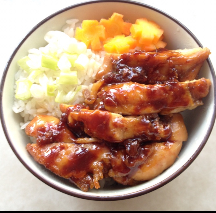 日式照烧鸡排饭