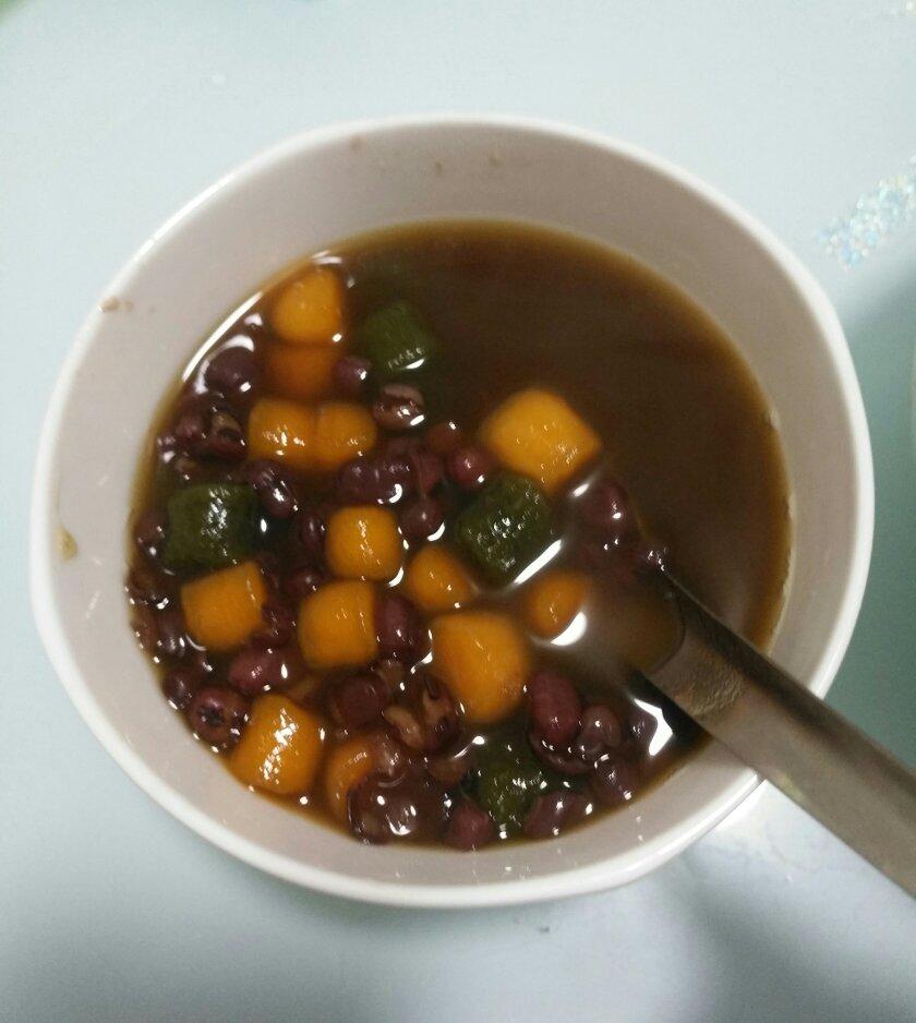 芋圆红豆沙